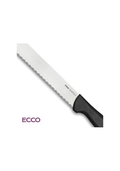 Ecco Ekmek Bıçağı Pro 17,5 Cm Siyah