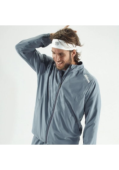 Wilson Dri Fit Head Tie Bandana Tenisçi Kafa Bandı Beyaz Wr500110