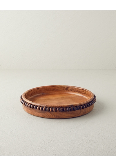 English Home Rustique Akasya Sunumluk 28x4 Cm Kahverengi Kahverengi