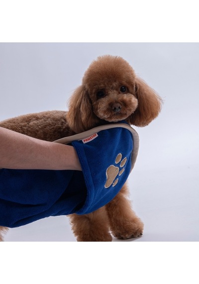 Navy Blue Lacivert Evcil Hayvan Kurulama Havlusu-köpek Kurulama Havlusu- Kedi Kurulama Havlusu