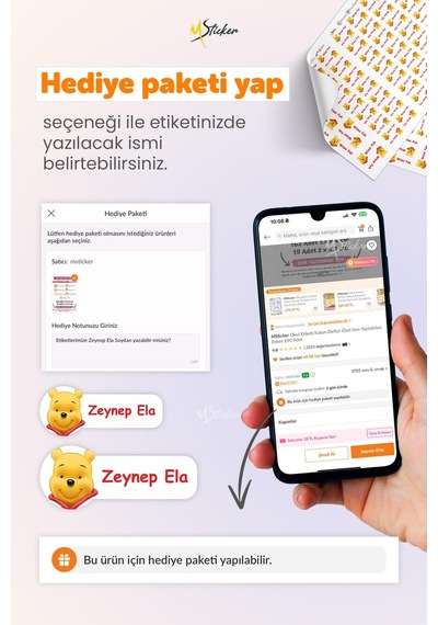 Okul Etiketi Kalem Defter İsimli Etiket Isim Yazılabilen Kungfu Panda - 190 Adet Özel Yeni Tasarım