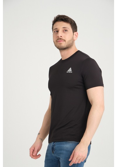 Tad Gear Likralı Micro Tişört Siyah