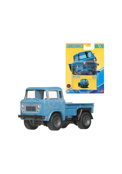Matchbox Koleksiyon Araçlar 1961 Jeep Fc Gbj48 - Jcl42 Sarı