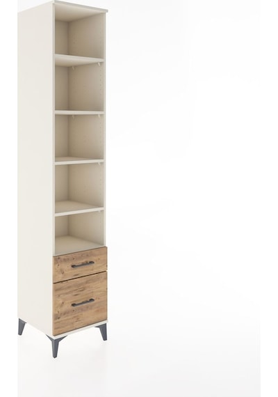 Hyperion Dolap 5 Raflı 2 Çekmeceli 44x44x221 Aytaşı-çam Aytaşı