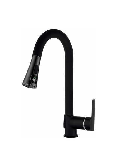 Esperto Black Spiralli Kuğu Evye Bataryası Acar 32.01.331 Siyah