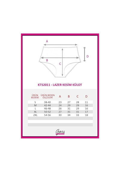 Sensu Kadın Yüksek Bel Dikişsiz Lazer Kesim Külot Beli Lastikli 3'lü Set Siyah