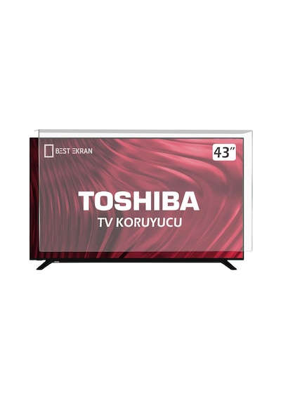 Toshiba Uyumlu 43" inç Tv Ekran Koruyucu