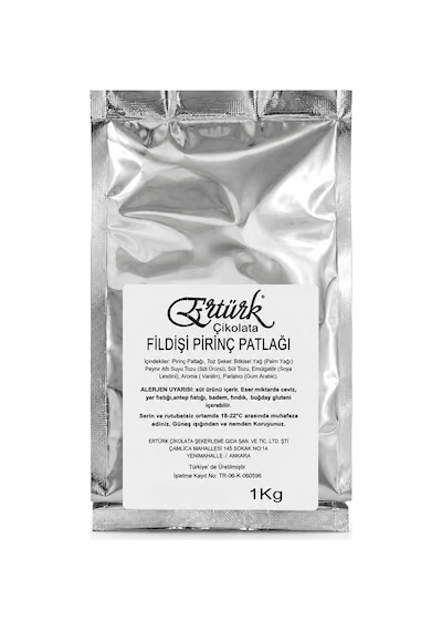 Ertürk Fildişi Pirinç Patlağı 1 Kg