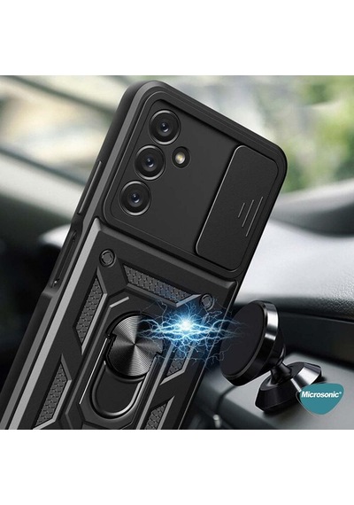 Samsung Galaxy A13 5g İçin Kılıf Impact Resistant Siyah Galaxy A13 5g İle Uyumlu Kılıf - Siyah