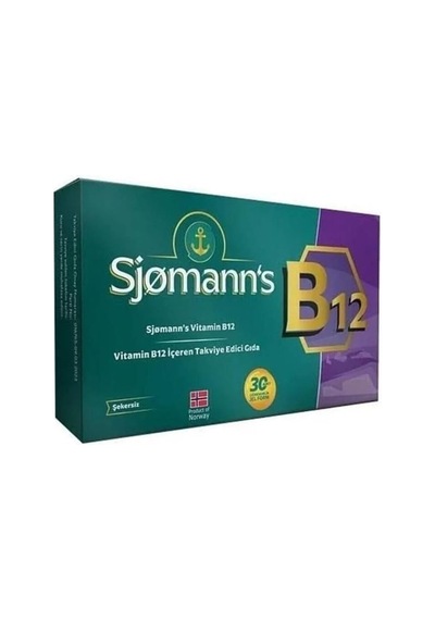 Tr 's Vitamin B12 1000mcg İçeren Takviye Edici Gıda 30 Adet Çiğnenebilir Jel Form Şekersiz Tablet