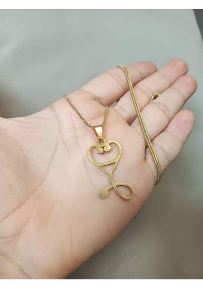 Steteskop Doktor Sağlık Hastane Gold Renk 316l Paslanmaz Çelik Fi Çok Renkli