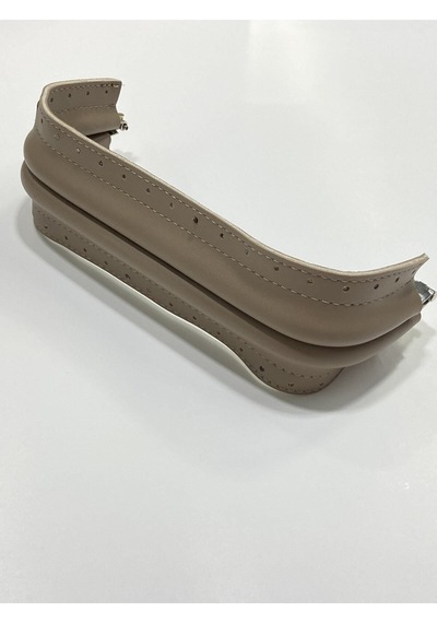 Karantuhafiye Çanta Bursu / Derili Burs 20 Cm / Bej Bej
