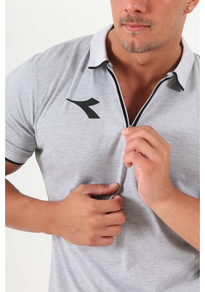 Diadora Satürn Kamp T-shirt Gri