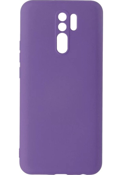 Newface Xiaomi Redmi 9 Kılıf Nano İçi Kadife Silikon - Mor