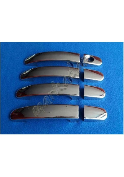 Ford C-Max Krom Kapı Kolu 2003-2010 4 Kapı Paslanmaz Çelik