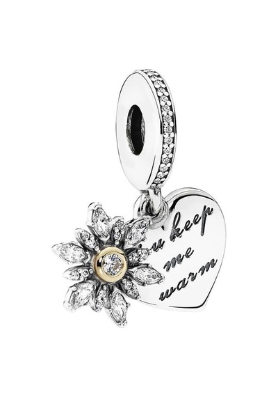 Nur Silver You Keep Me Warm Gümüş Charm Nur-bl00266