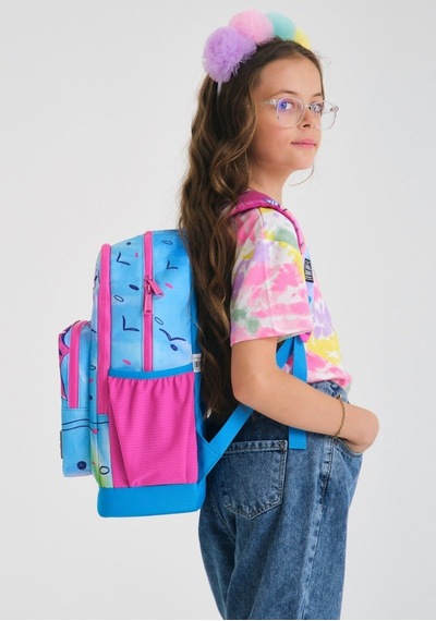 Coral High Mavi Pembe Flamingo İlkokul Sırt Çantası Ve Kalemlik Seti