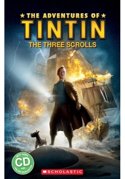 Scholastic Level 1:The Adventures Of Tintin:The Three Scrolls +Cd