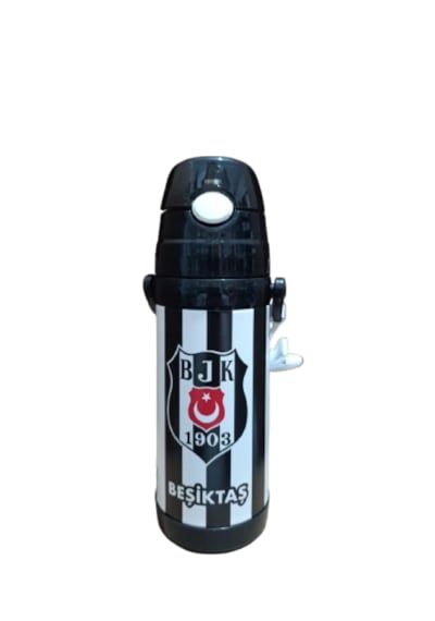 Ersev 30004 Beşiktaş Çubuklu Lisanslı Çelik Termos Pipetli 350 Ml 304 Numaralı Çelikten İmal Edilmiştir. Beyaz - Siyah Ersev 30004 Beşiktaş Çubuklu Lisanslı Çelik Termos Pipetli 350 Ml 304 Numaralı Çelikten İmal Edilmiştir. Beyaz - Siyah
