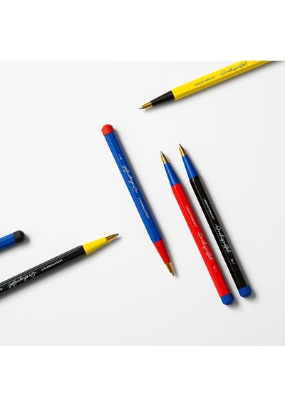 Leuchtturm 1917 X Bauhaus Drehgriffel Nr.2 Mekanik Uçlu Kalem Royal Blue/black 371289 Siyah