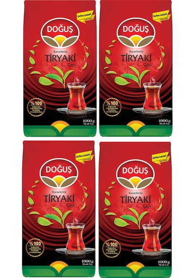 Doğuş Karadeniz Tiryaki Çayı 4x1 Kg