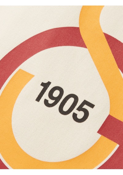 Gsstore Galatasaray 1905 Baskılı Gabardin Bez Torba Çanta 35 40cm U251331 Ekru