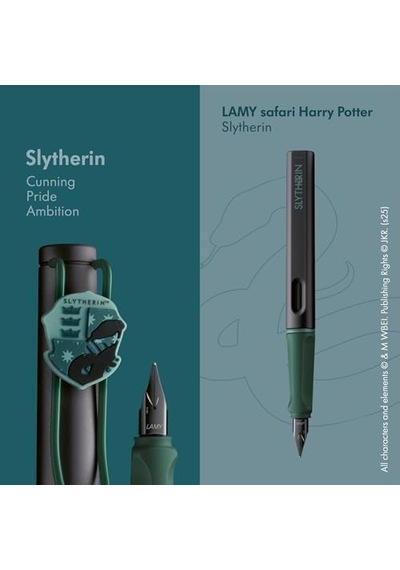 Safari Dolma Kalem Slytherin F Uç 124-Pembe