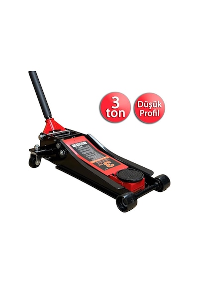 Bigred Bıgjkz3b Alçak Şasi Arabalı Zemin Kriko 3ton 7.5-50.5cm