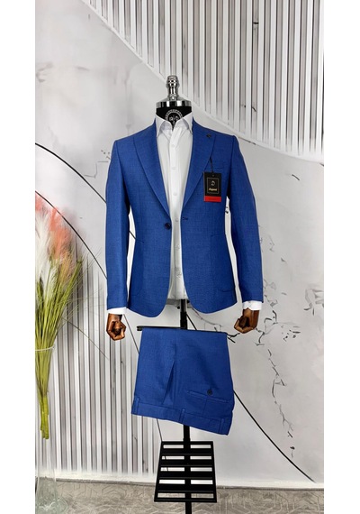 Dupont Classics Dupont Erkek Slim Fit 6 Drop Sivri Yaka Torba Cep Çift Yırtmaç Takım Elbise Parlement Dupont Classics Dupont Erkek Slim Fit 6 Drop Sivri Yaka Torba Cep Çift Yırtmaç Takım Elbise Parlement