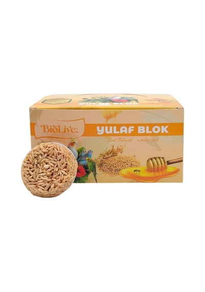 Ans Muhabbet Kuşları İçin Yulaflı Ve Ballı Blok 1 Adet