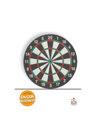 Dart Tahtası İle Çift Yönlü Dart Oyun Seti: 6 Oklu, Profesyonel Kalite