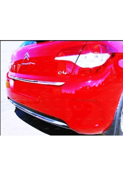 Citroen C4 Formlu Krom Bagaj Alt Çıta 2010 ve Üzeri N11.2950
