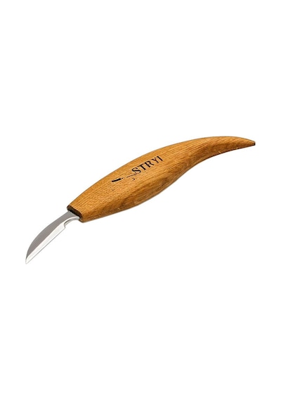 Stryi 183810 Ahşap Yontma Oyma Detaylandırma Kamp Bıçağı 38 Mm Kahverengi