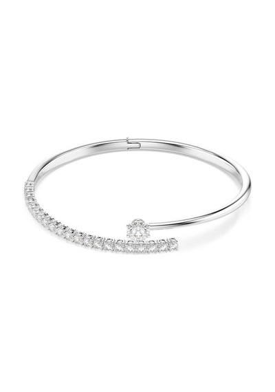 5753571 Swarovski Bilezik Matrıx:bangle Open Whı/rhs M Metalik