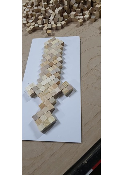 Doğal Ahşap Eğitici Küpler 100 Adet 2 2 2 Cm