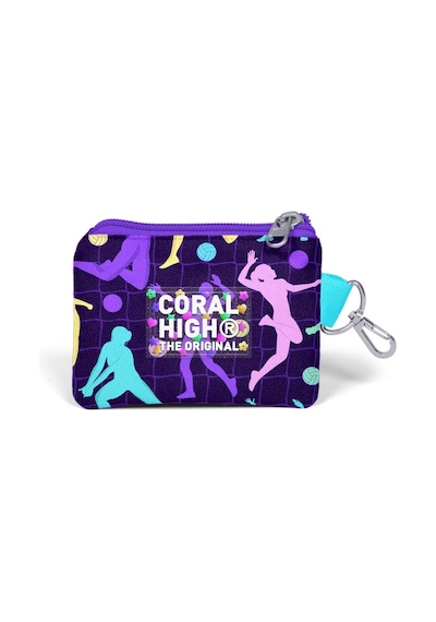 Coral High Mor Voleybol Desenli Bozuk Para Çantası 21905