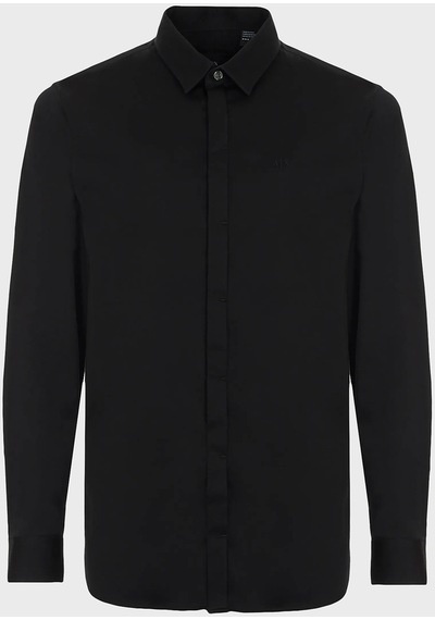 Armani Exchange Erkek Gömlek 8NZCBD ZN10Z 1200 SİYAH Siyah