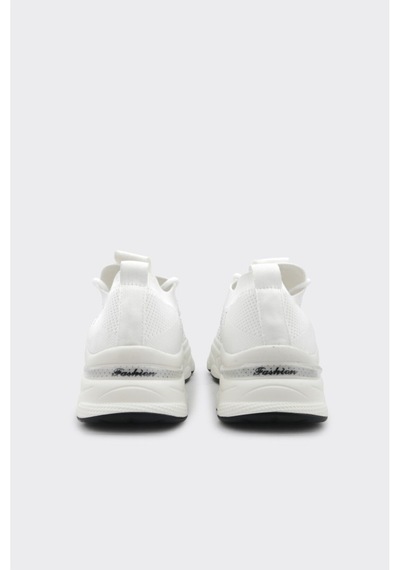 Derinet Comfort Taban Kadın Sneaker Beyaz Beyaz