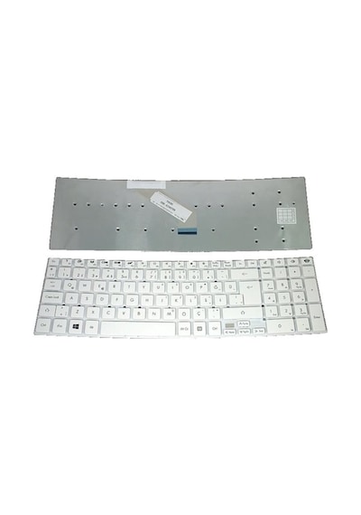 Acer Uyumlu Aspire E1-V5We2 Notebook Klavyesi (Beyaz Tr) - 541336187