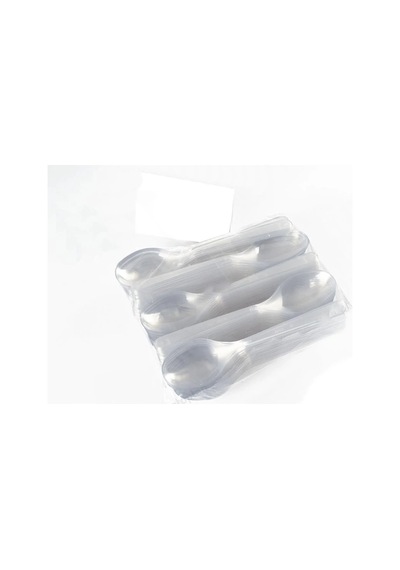 Plastik Kaşık 100lü Şeffaf