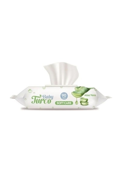 Baby Turco Softcare Aloea Vera Islak Havlu Mendil 90x6 540 Yaprak