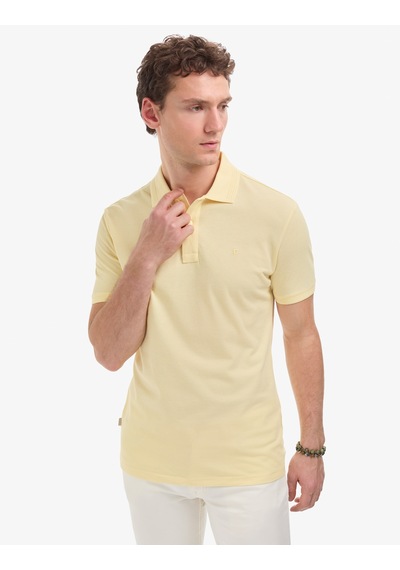 Pierre Cardin Erkek Açık Sarı Tişört Basic 50321128-vr004