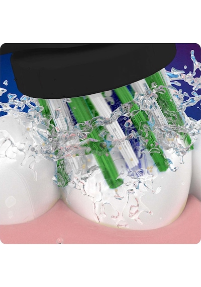 Oral-B Cross Action 2'li Diş Fırçası Yedek Başlığı EB50 Siyah