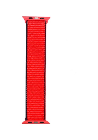Watch 38mm Uyumlu Krd-03 Hasır Pat Kordon 67-tricolor Red