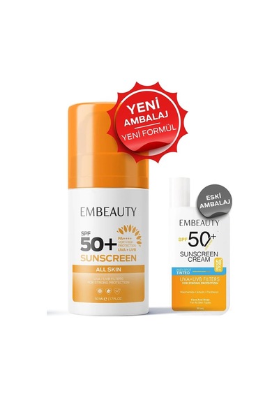 Beauty Tüm Cilt Tipleri Için Yüksek Korumalı Güneş Kremi Spf50+ 50 Ml