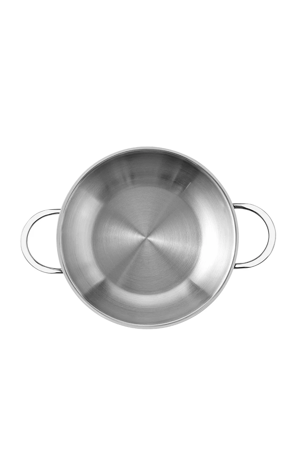 Silver 4 Parça Paslanmaz Çelik Güveç Tipi Sahan Seti 18-20 Cm Gri