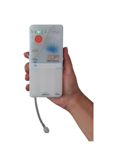 Topivac Topi A100 Mobil Disposable Klasik NPWT Vakum Yardımlı Yara Bakım Seti