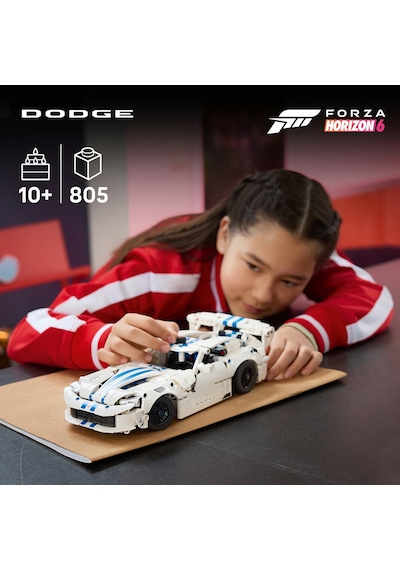 LEGO® Technic Dodge Viper GTS-R Spor Araba 42234 - 10 Yaş ve Üzeri Çocuklar için V10 Motoru İçeren Oyuncak Yapım Seti (805 Parça)
