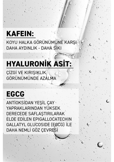 Göz Altı Morluklarına Karşı Aydınlatıcı Caffein Solutions %5 Göz Çevresi Serumu