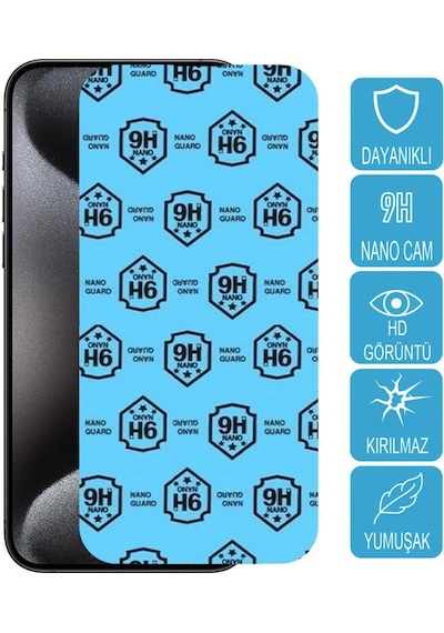 Samsung  Galaxy Uyumlu   S23 Ultra Sm-s918 Ekran Koruyucu Nano Kırılmaz Cam